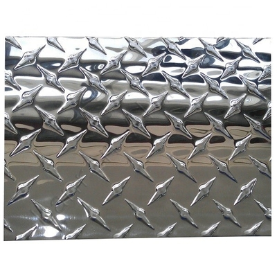 ASTM 3003 3004 3005 Embossed Aluminum Diamond Plate Alloy Tread Plate Sheet